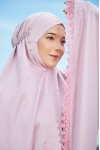 Telekung Meena Flamingo